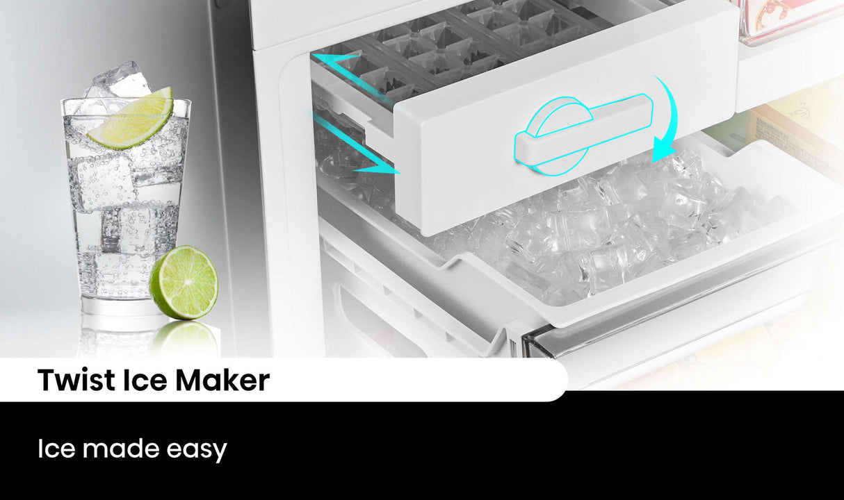 Hisense 417L Bottom Mount Refrigerator HRBM418B | Greater Sydney Only