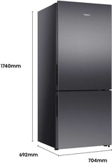 Hisense 417L Bottom Mount Refrigerator HRBM418E | Greater Sydney Only