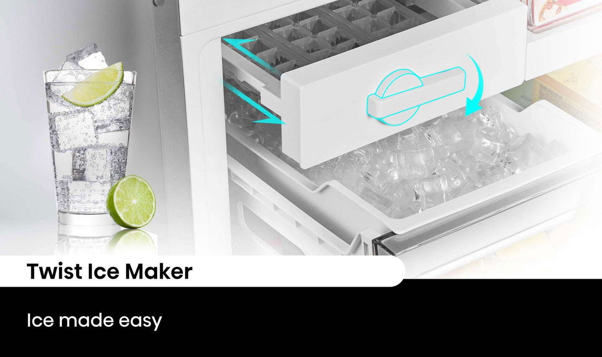 Hisense 417L Bottom Mount Refrigerator HRBM418S | Greater Sydney Only