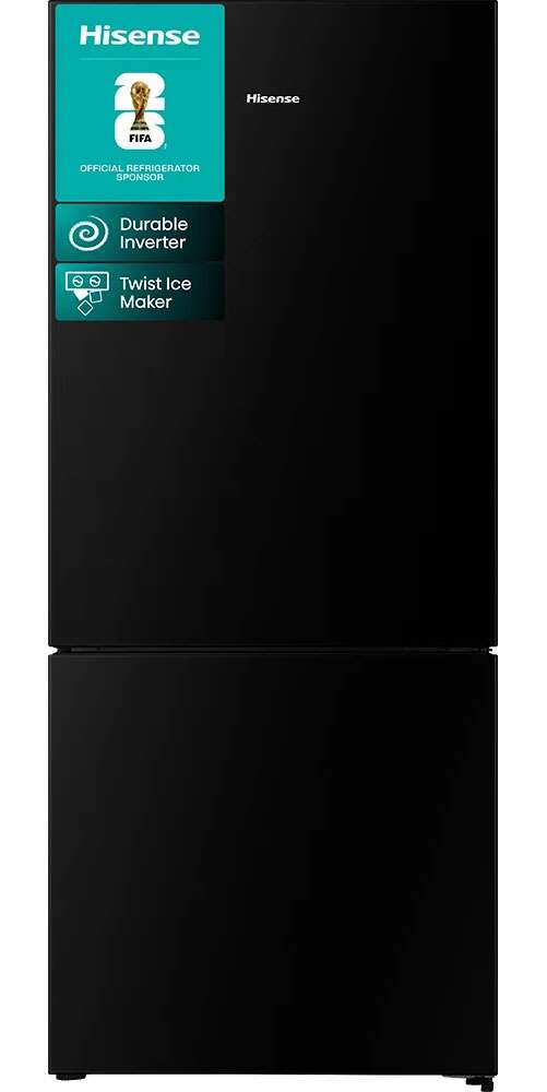 Hisense 417L Bottom Mount Refrigerator HRBM419B | Greater Sydney Only