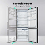 Hisense 417L Bottom Mount Refrigerator HRBM419B | Greater Sydney Only
