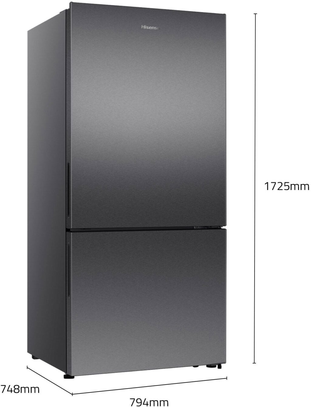 Hisense 503L Bottom Mount Refrigerator HRBM503E | Greater Sydney Only