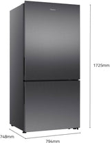 Hisense 503L Bottom Mount Refrigerator HRBM503E | Greater Sydney Only