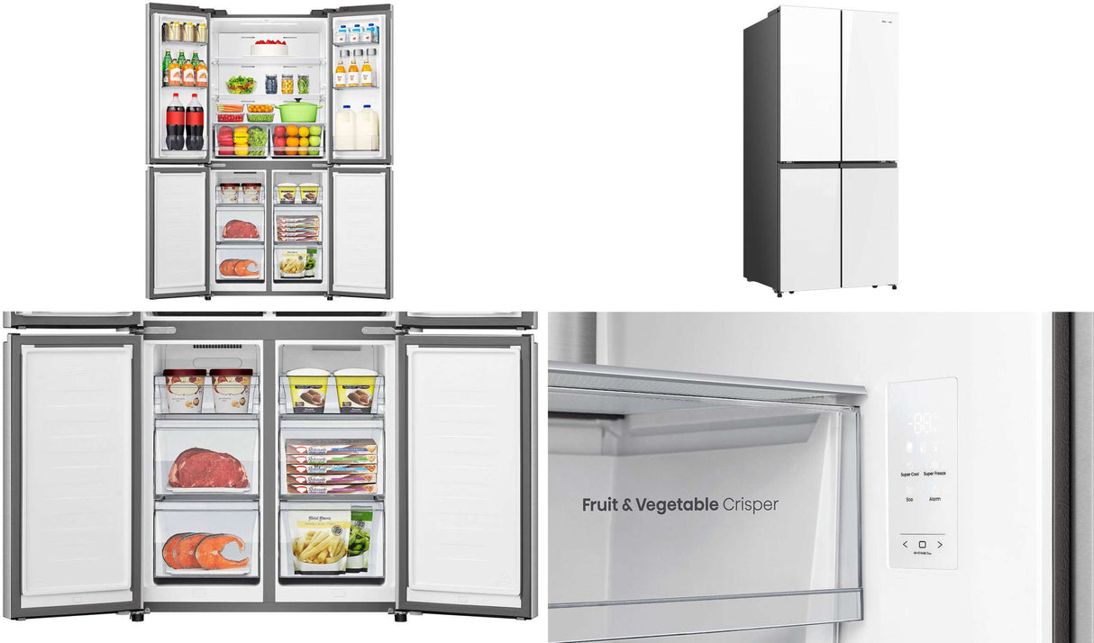 Hisense 483L PureFlat French Door Refrigerator HRCD483G | Greater Sydney Only