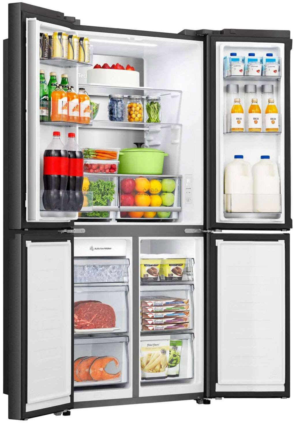 Hisense 483L PureFlat French Door Refrigerator HRCD483TBW | Greater Sydney Only