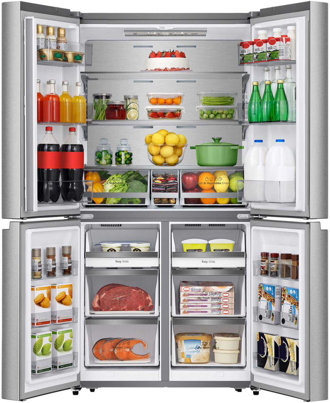 Hisense 610L PureFlat French Door Refrigerator HRCD610TS | Greater Sydney Only