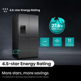 Hisense 640L PureFlex French Door Refrigerator HRCD640TBW | Greater Sydney Only