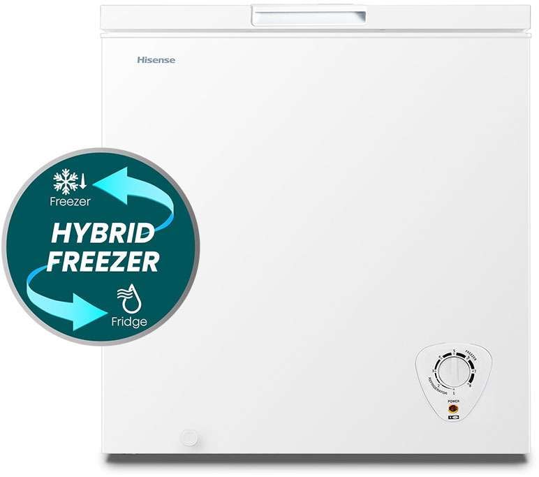 Hisense 200L White Hybrid Chest Freezer HRCF199 | Greater Sydney Only