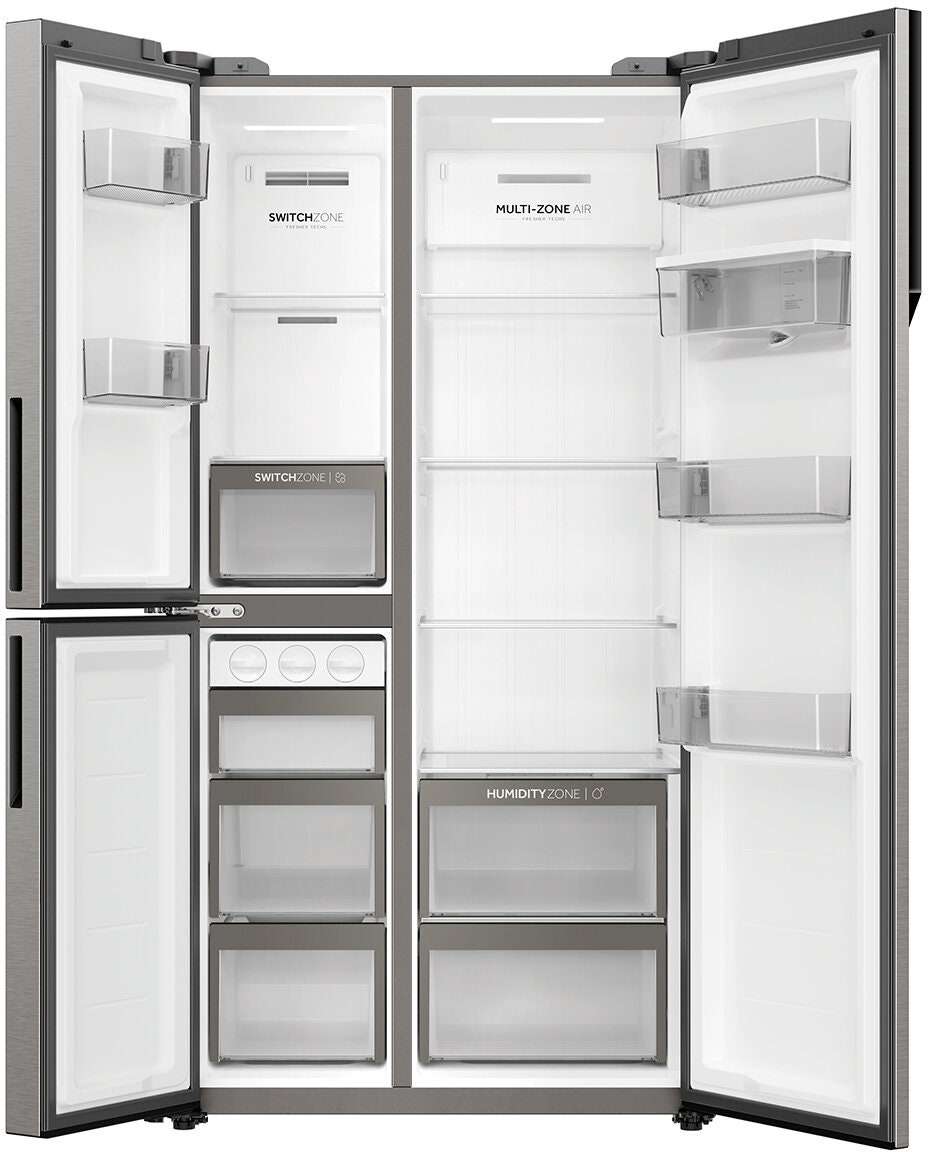 Haier 574L S+ 3 Door Side By Side Refrigerator HRF575XHS | Greater Sydney Only