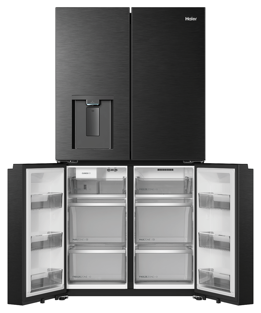 Haier 672L French Quad Door Refrigerator HRF690YNC