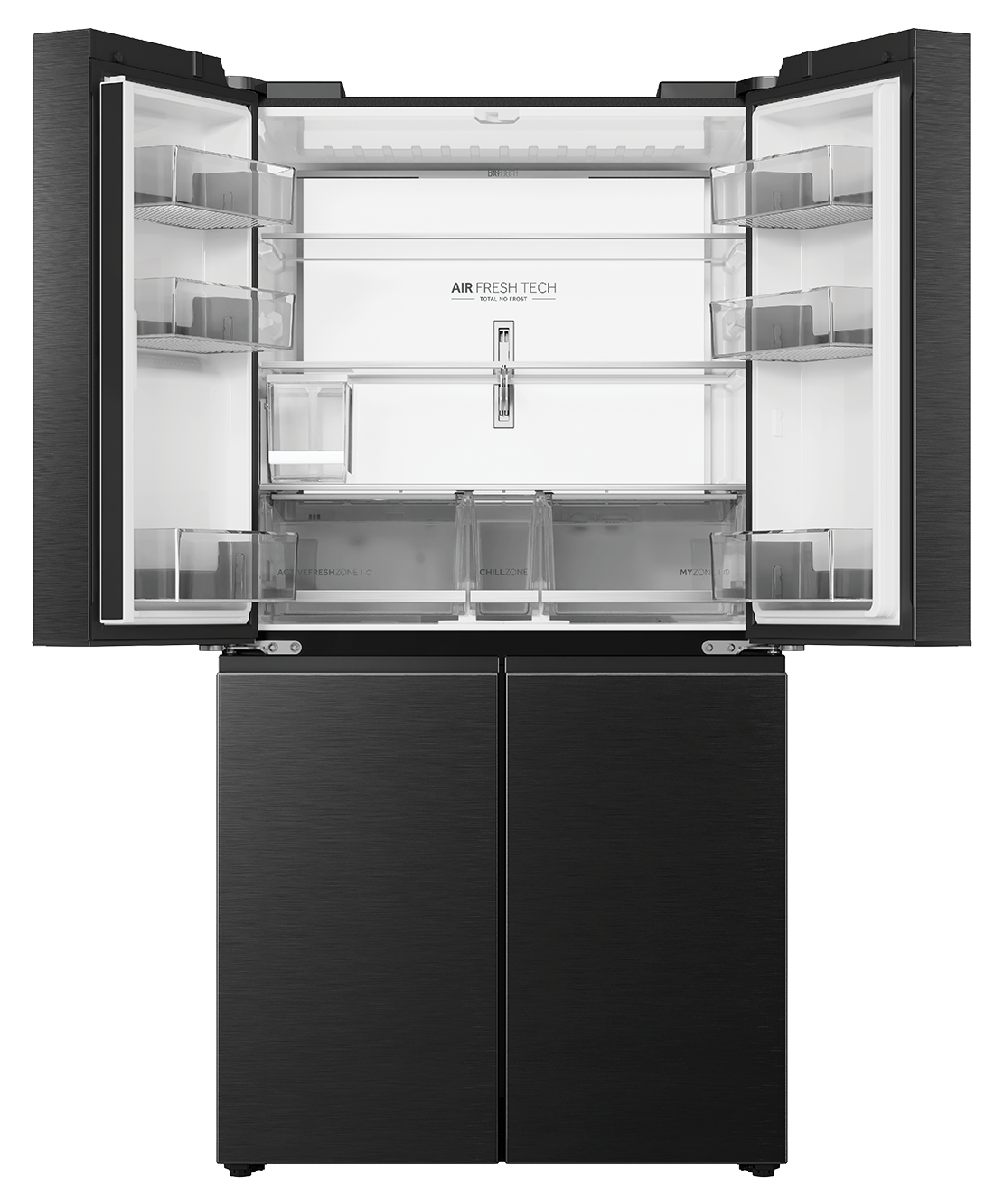 Haier 672L French Quad Door Refrigerator HRF690YNC