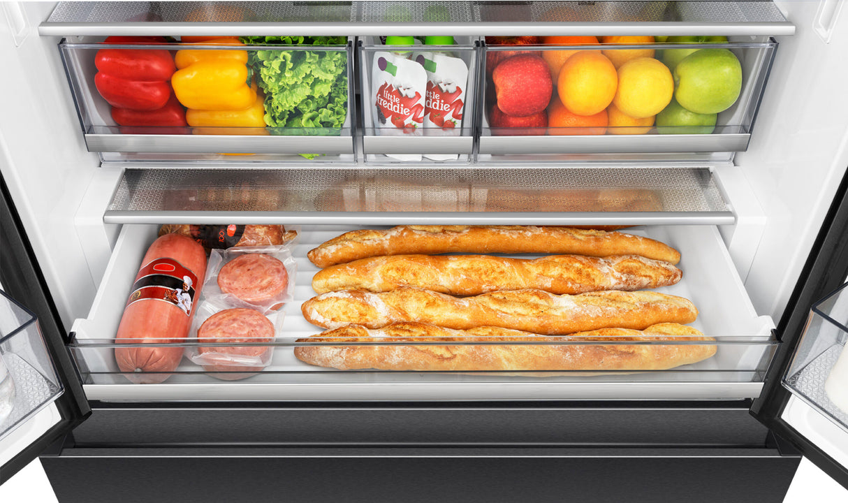 Hisense 634L PureFlat French Door Refrigerator HRFD634BW | Greater Sydney Only