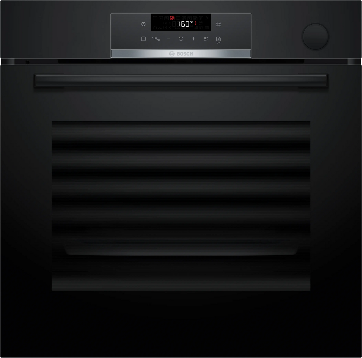 Bosch Series 6 60cm Multifunction Oven with Added Steam Black HRG572EB3A