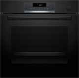 Bosch Series 6 60cm Multifunction Oven with Added Steam Black HRG572EB3A