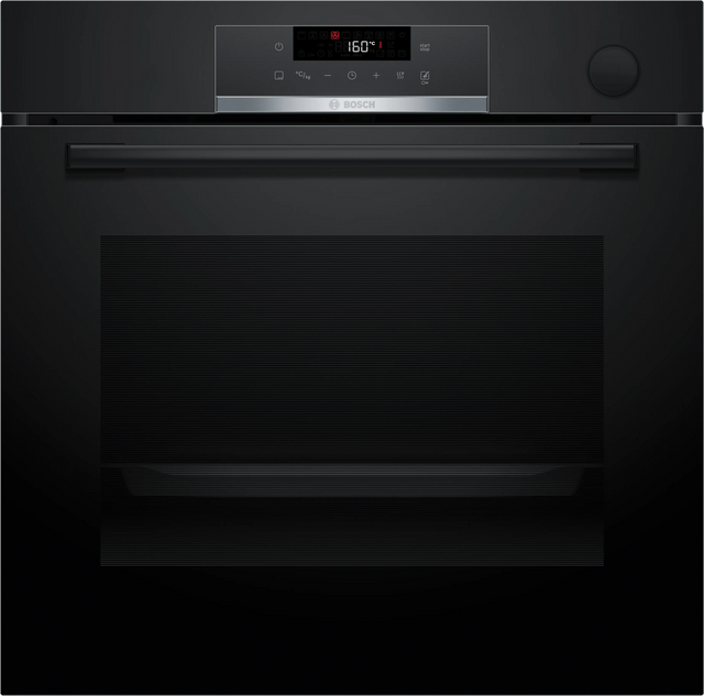 Bosch Series 6 60cm Multifunction Oven with Added Steam Black HRG572EB3A