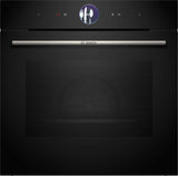 Bosch 60cm Series 8 Built-In Electric MultiFunction Oven Black HRG776MB1A