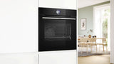 Bosch 60cm Series 8 Built-In Electric MultiFunction Oven Black HRG776MB1A