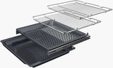 Bosch Series 8 60cm Accentline Pyrolytic Steam Oven Black HRG978NB1A