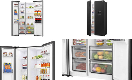 Hisense 541L PureFlat Side by Side Refrigerator HRSBS540BW | Greater Sydney Only