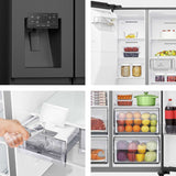 Hisense 632L Side by Side Refrigerator HRSBS633BW | Greater Sydney Only