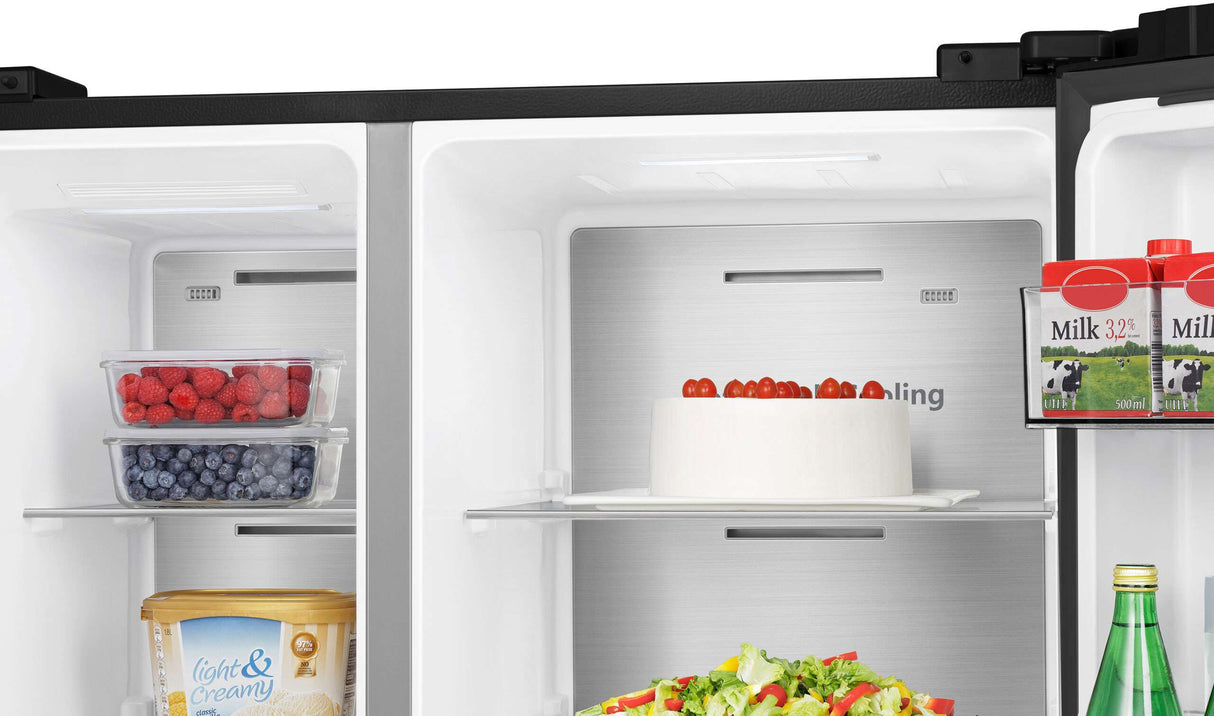 Hisense 652L Side by Side Refrigerator HRSBS652B | Greater Sydney Only