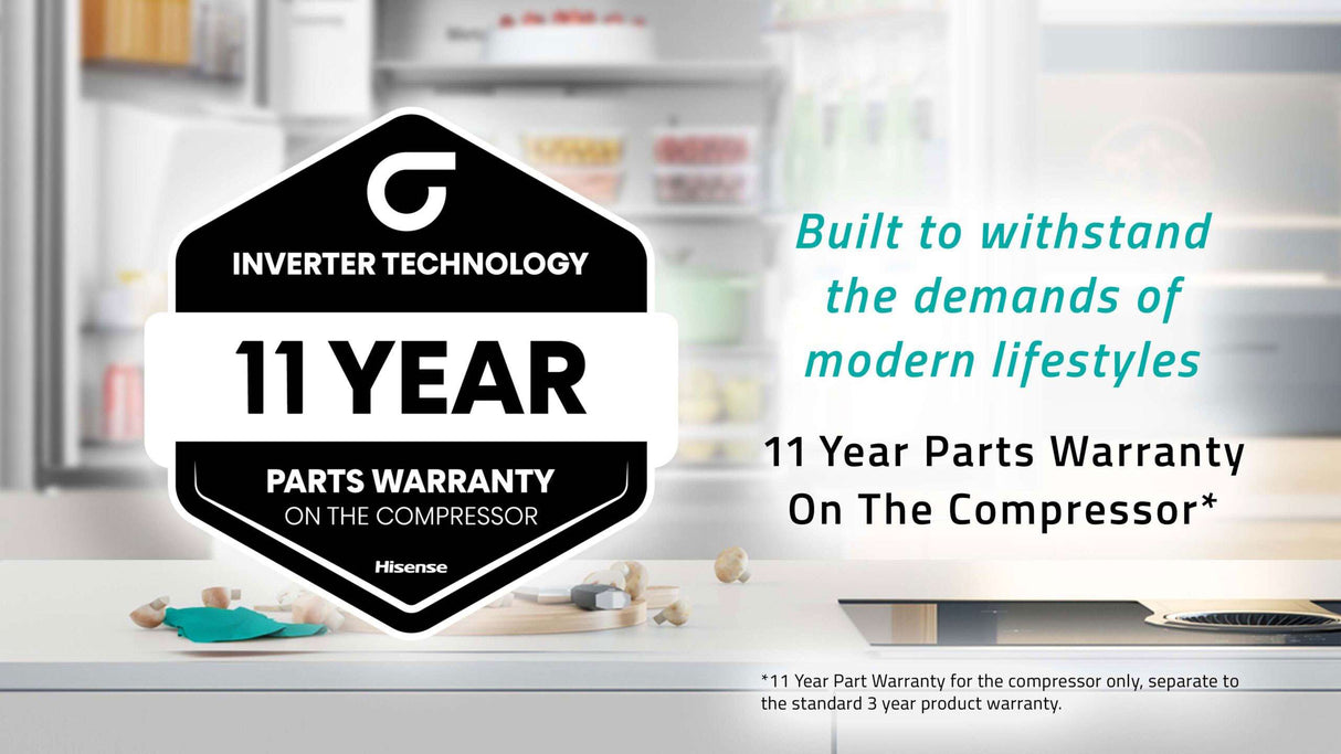 Hisense 652L Side by Side Refrigerator HRSBS652B | Greater Sydney Only