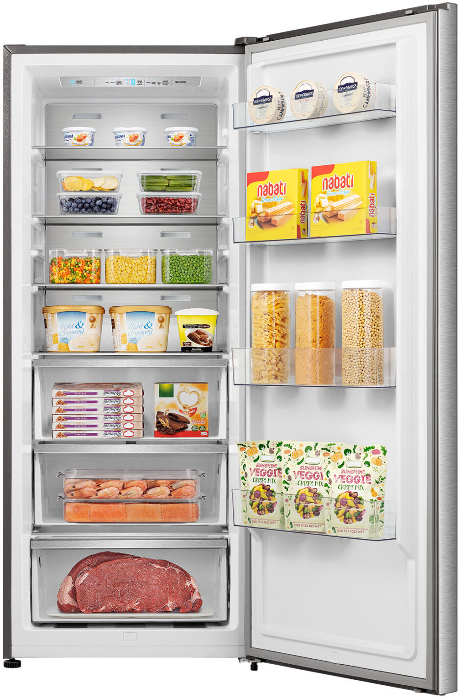 Hisense 384L Single Door Hybrid Freezer HRVF384S | Greater Sydney Only