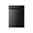 Hisense 60cm 16 Place Setting Freestanding Dishwasher Black Steel HSAP16FB