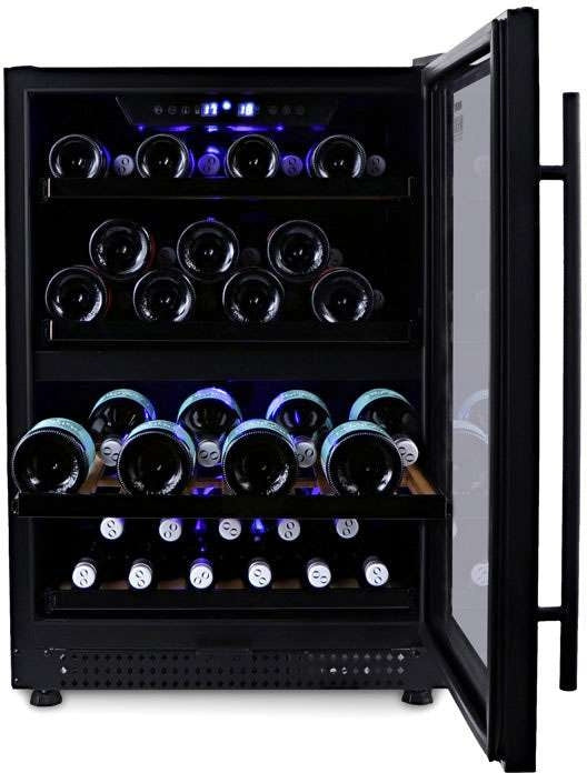 Husky 154L Dual Zone Wine Fridge HUSWS54DMBZY | Greater Sydney Only