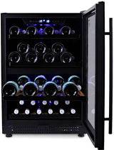 Husky 154L Dual Zone Wine Fridge HUSWS54DMBZY | Greater Sydney Only