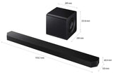 Samsung 5.1.2 Channel Q-Series Soundbar & Wireless Subwoofer HW-Q800H/XY