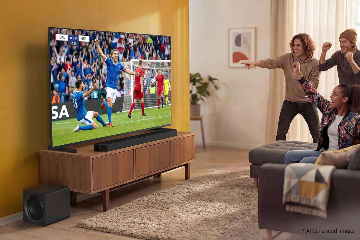 Samsung 5.1.2 Channel Q-Series Soundbar & Wireless Subwoofer HW-Q800H/XY