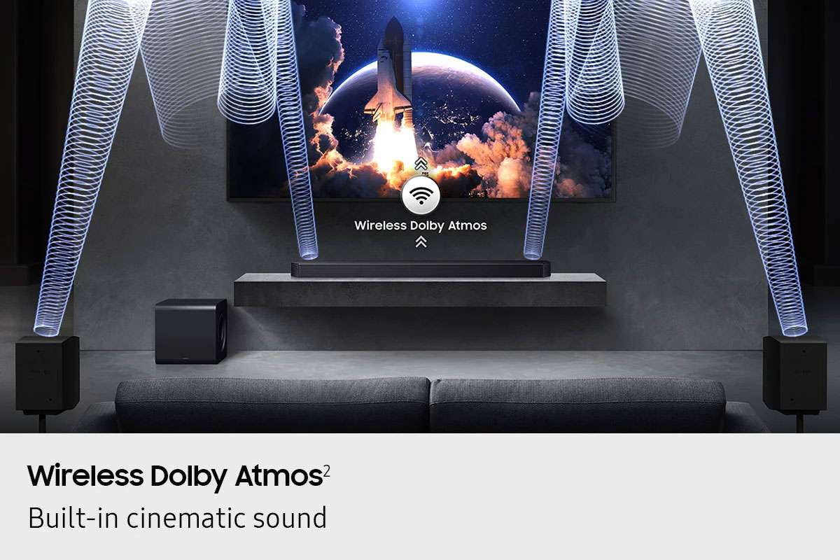 Samsung 9.1.4 Channel Q-Series Soundbar & Wireless Subwoofer HW-Q930H/XY