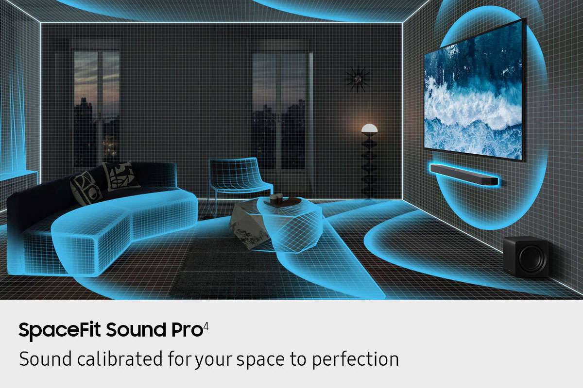 Samsung 9.1.4 Channel Q-Series Soundbar & Wireless Subwoofer HW-Q930H/XY