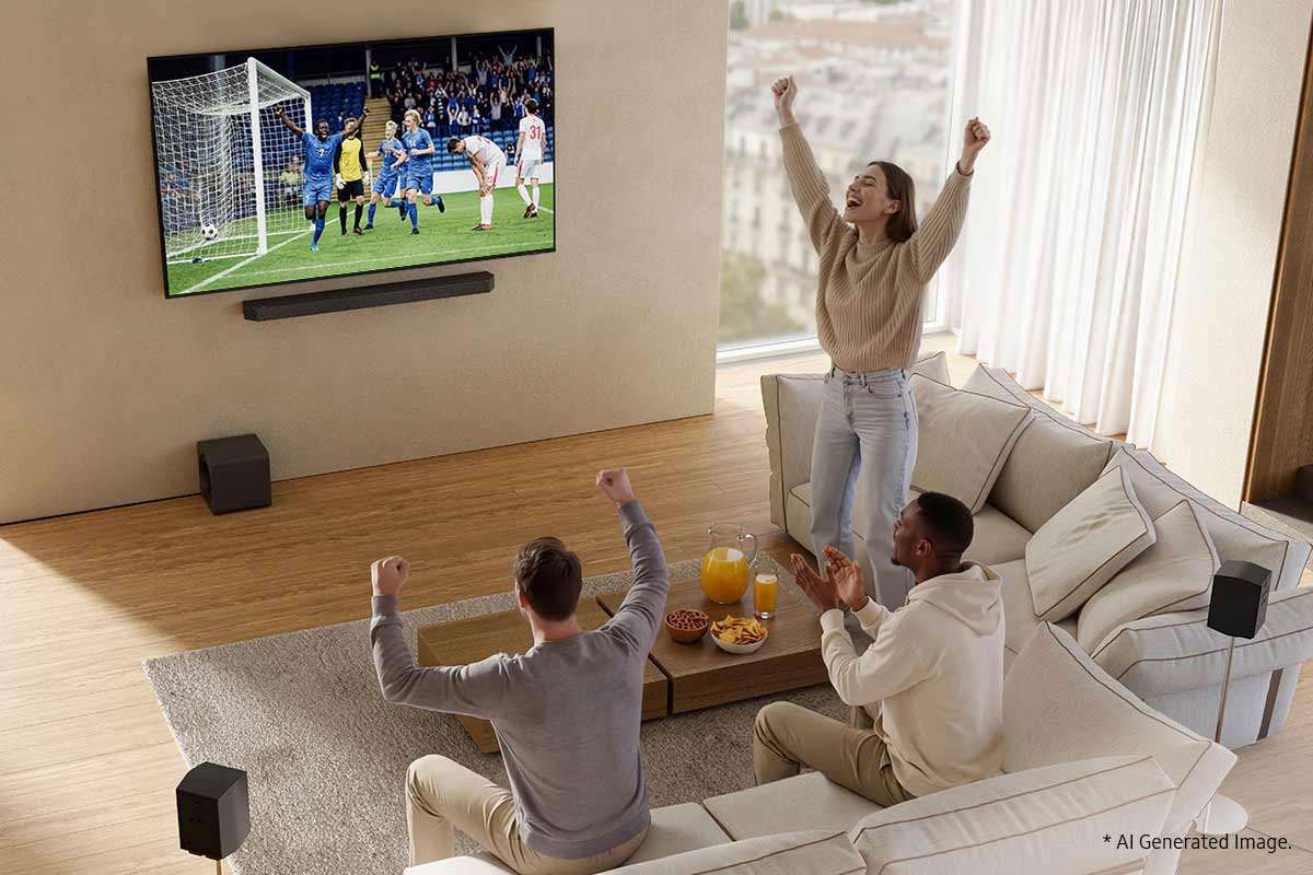 Samsung 9.1.4 Channel Q-Series Soundbar & Wireless Subwoofer HW-Q930H/XY