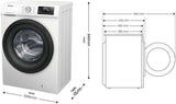 Hisense 7.5kg Front Load Washing Machine HWF3S7514W2 | Greater Sydney Only