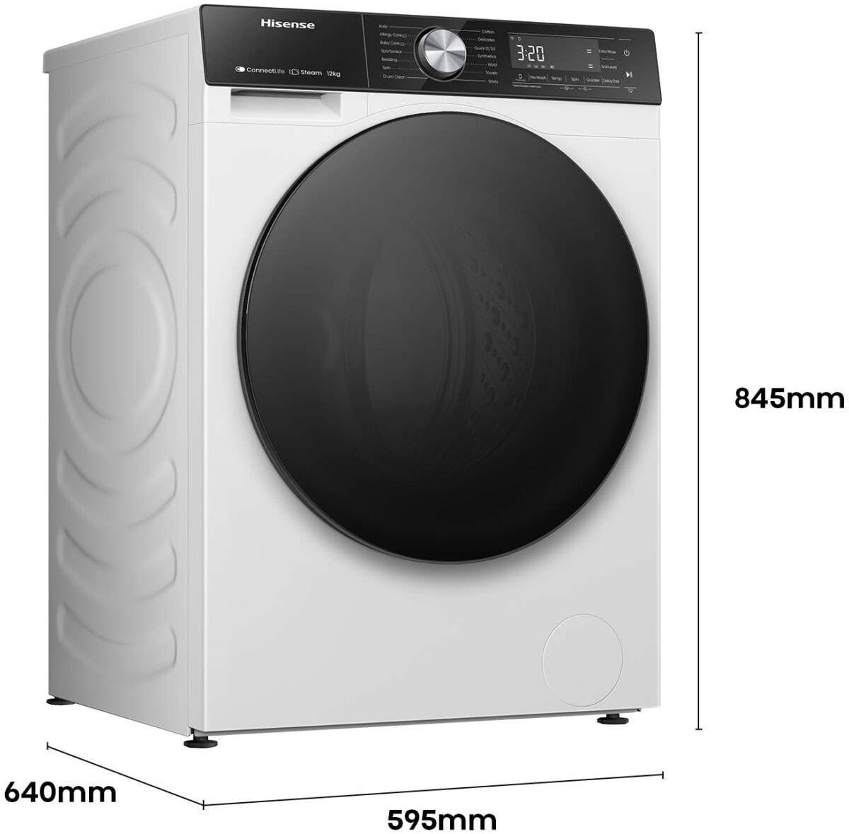 Hisense 12kg Front Load Washing Machine HWF5S1214 | Greater Sydney Only