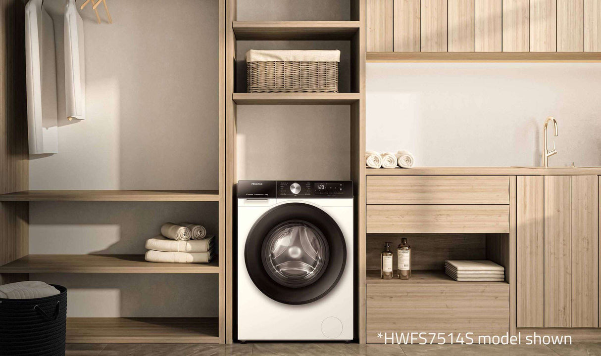 Hisense 7.5kg Front Load Washing Machine HWFS7514S | Greater Sydney Only