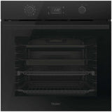 Haier 60cm 500 Series 12 Function Pyrolytic Built-in Oven Black HWO60S12EPB5