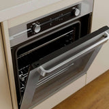 Haier 60cm 500 Series 12 Function Pyrolytic Built-in Oven Grey HWO60S12EPG5