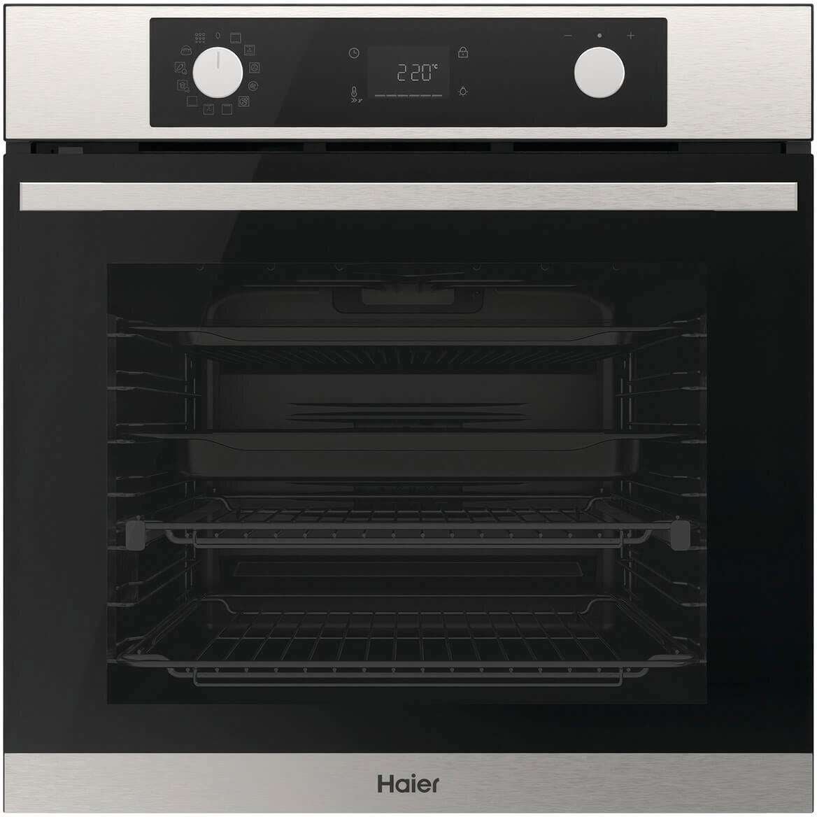 Haier 60cm 500 Series 12 Function Pyrolytic Built-in Oven HWO60S12EPX5