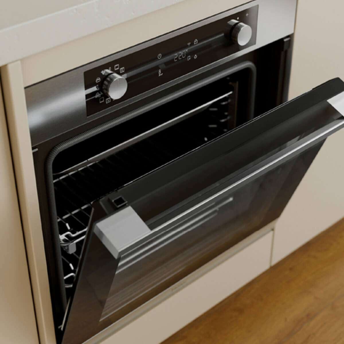 Haier 60cm 500 Series 12 Function Pyrolytic Built-in Oven HWO60S12EPX5