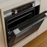 Haier 60cm 500 Series 12 Function Pyrolytic Built-in Oven HWO60S12EPX5