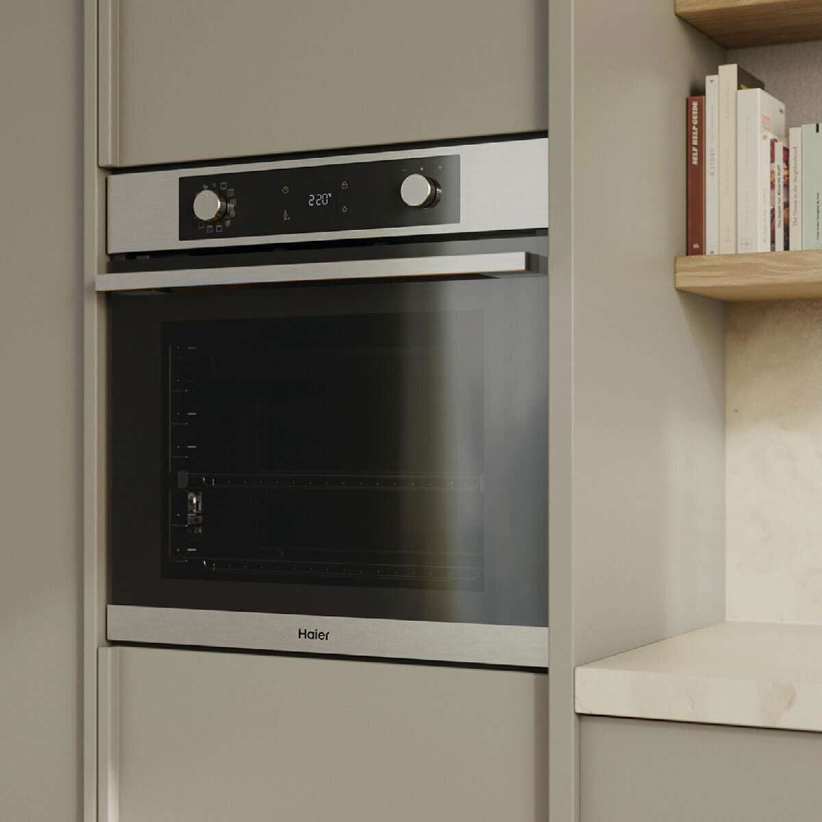 Haier 60cm 500 Series 12 Function Pyrolytic Built-in Oven HWO60S12EPX5
