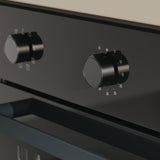 Haier 60cm 300 Series 7 Function Built-in Oven with Air Fry Black HWO60S7MB6