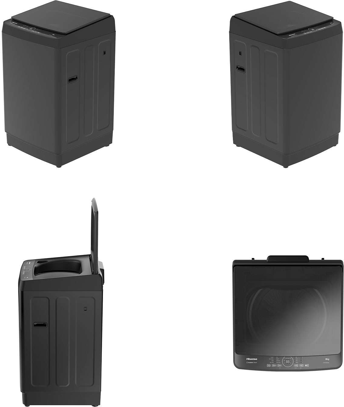 Hisense Series 3K 8kg Top Load Washing Machine HWT3K8065B | Greater Sydney Only