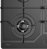 InAlto 60cm Black Gas Cooktop ICGG604W