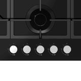 InAlto 90cm Gas Cooktop with Wok Burner ICGG905W