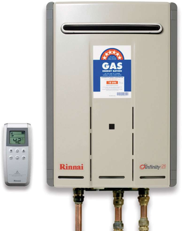 Rinnai Infinity Touch 50°C 26L Instant Hot Water System INF26TL50MA *LPG GAS*
