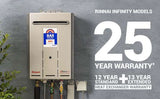Rinnai Infinity Touch 50°C 26L Instant Hot Water System INF26TL50MA *LPG GAS*